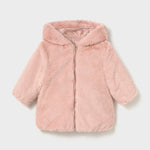 Pink Faux Fur Reversible Coat
