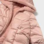 Pink Faux Fur Reversible Coat