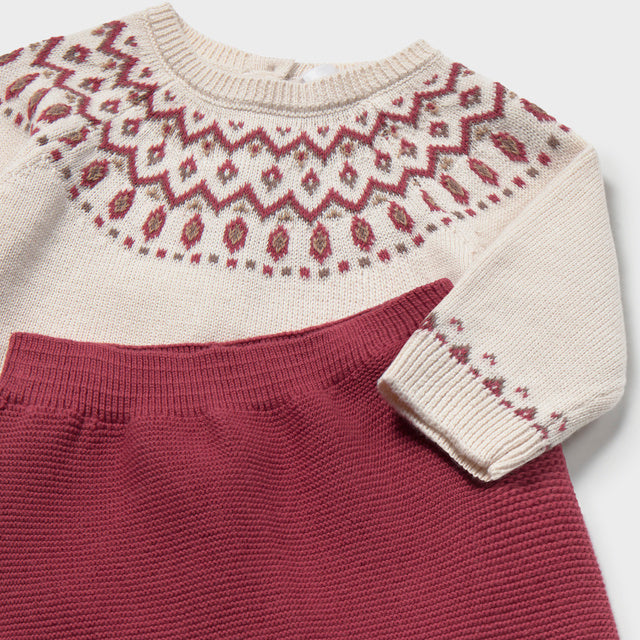 Mayoral Baby Boys Red Leg Warmer Set | Casa Childrenswear