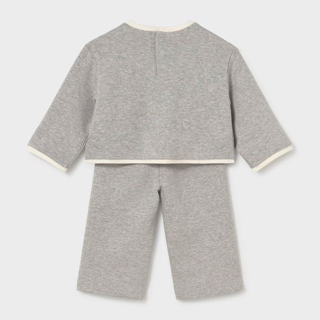 Mayoral Grey Teddy Tracksuit Set | Casa Childrenswear