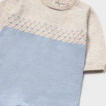 Mayoral Baby Boys Blue Romper | Casa Childrenswear