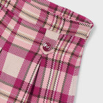 Mayoral Pink Plaid Shorts | Casa Childrenswear