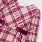 Mayoral Pink Plaid Dress | Casa Childrenswear