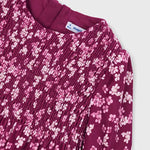 Mayoral Pink Flower Print Dress | Casa Childrenswear