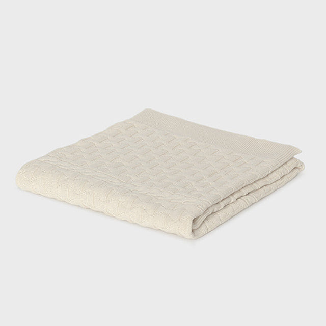 Mayoral Baby Ivory Blanket | Casa Childrenswear
