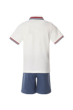 Moncler Enfant Boys Polo and Short Set | Casa Childrenswear