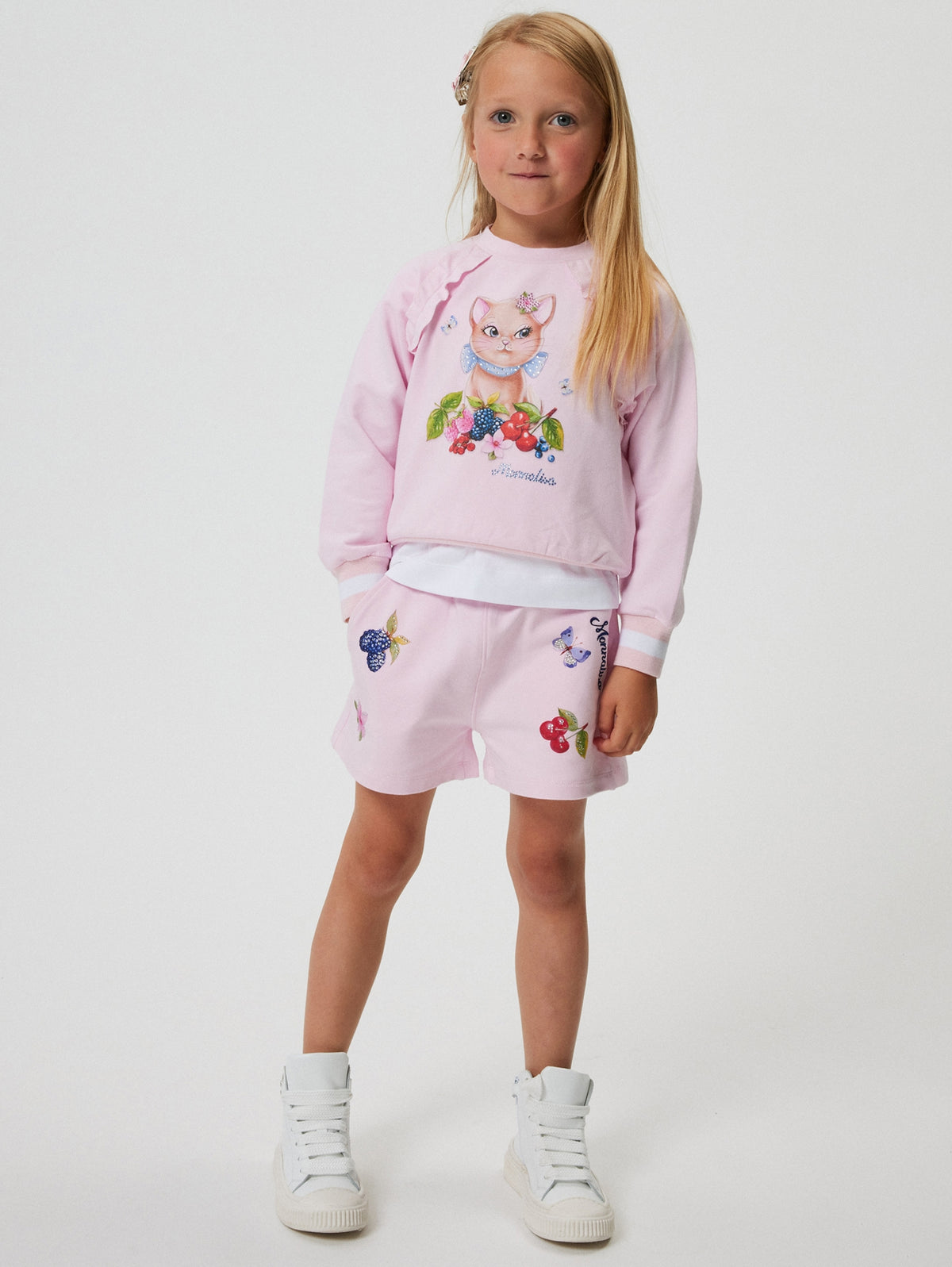 Pink Fruit Shorts