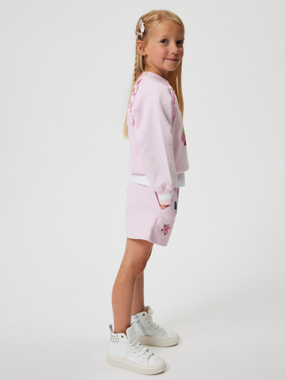 Pink Fruit Shorts