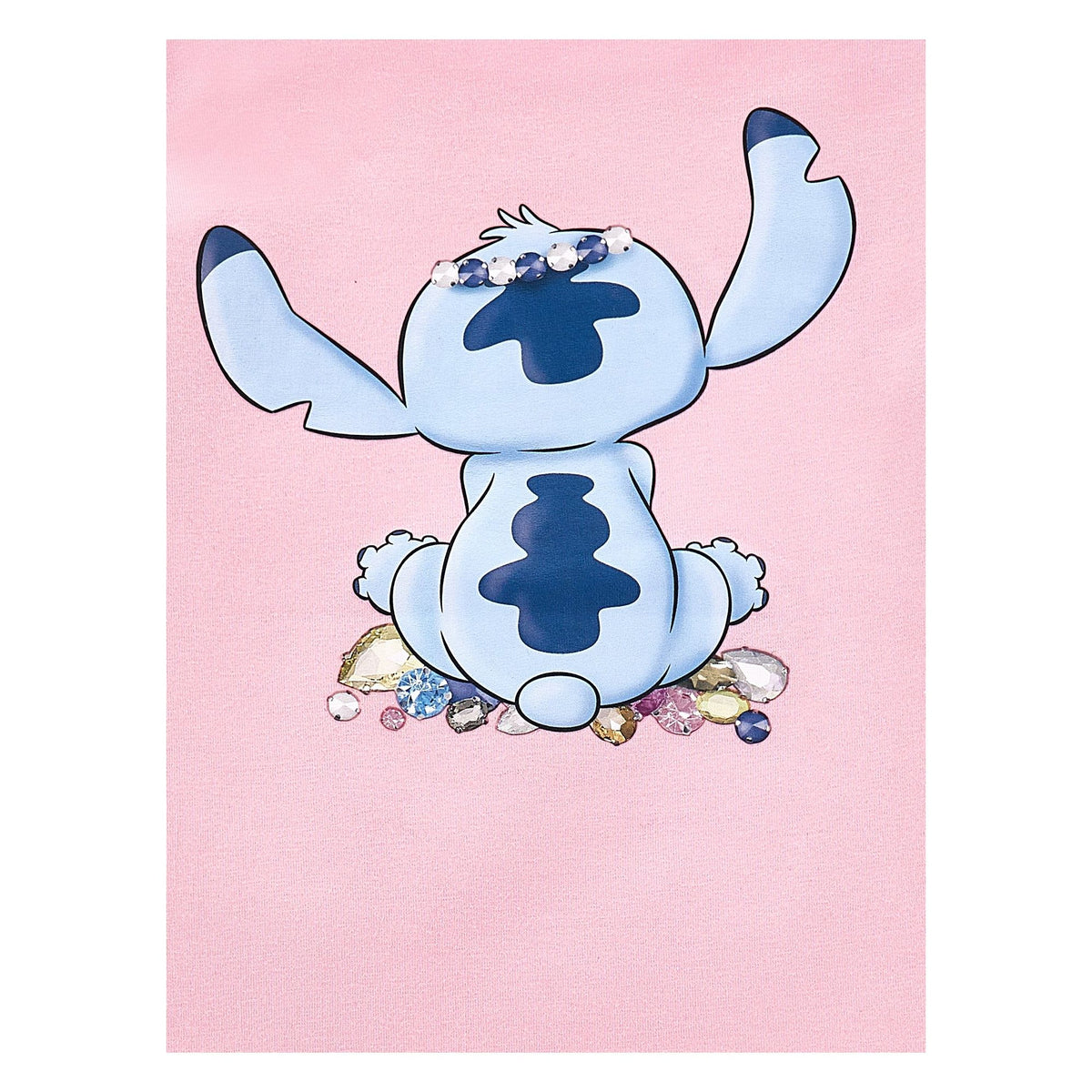 Monnalisa Lilo & Stitch Long Sleeve T-Shirt | Casa Childrenswear