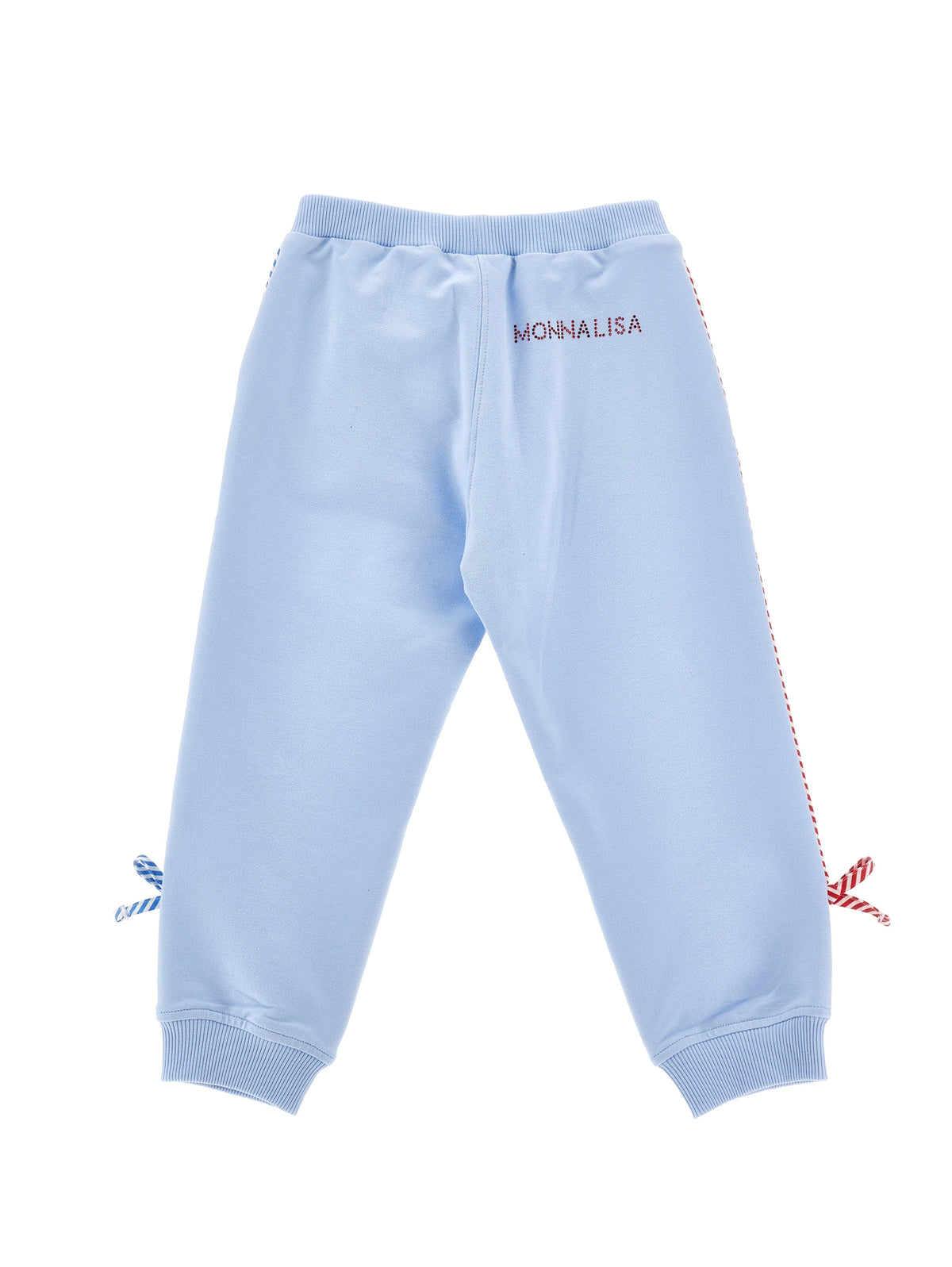 Monnalisa Girls Blue Joggers with Bow | Casa Childrenswear