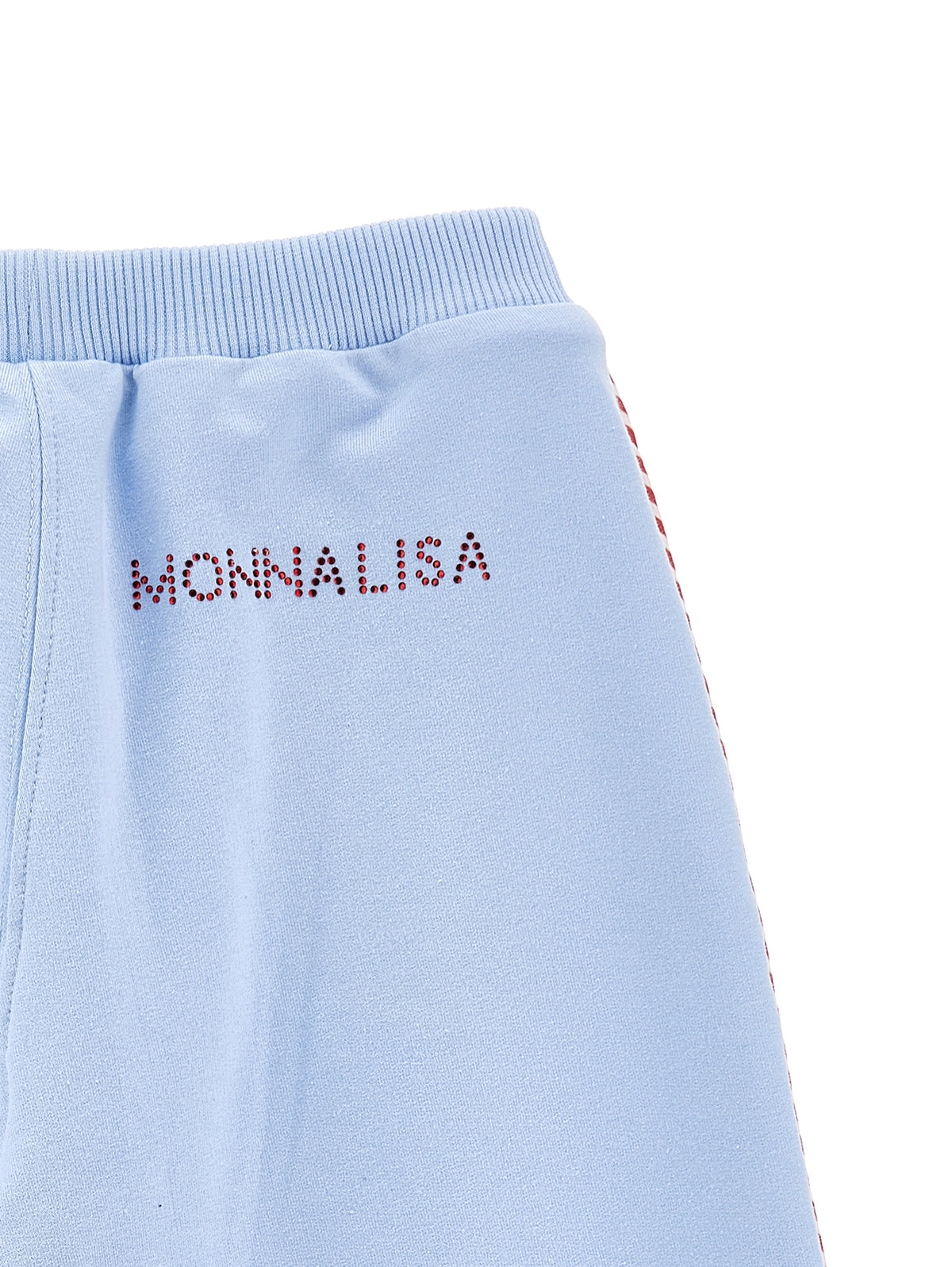 Monnalisa Girls Blue Joggers with Bow | Casa Childrenswear