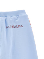 Monnalisa Girls Blue Joggers with Bow | Casa Childrenswear
