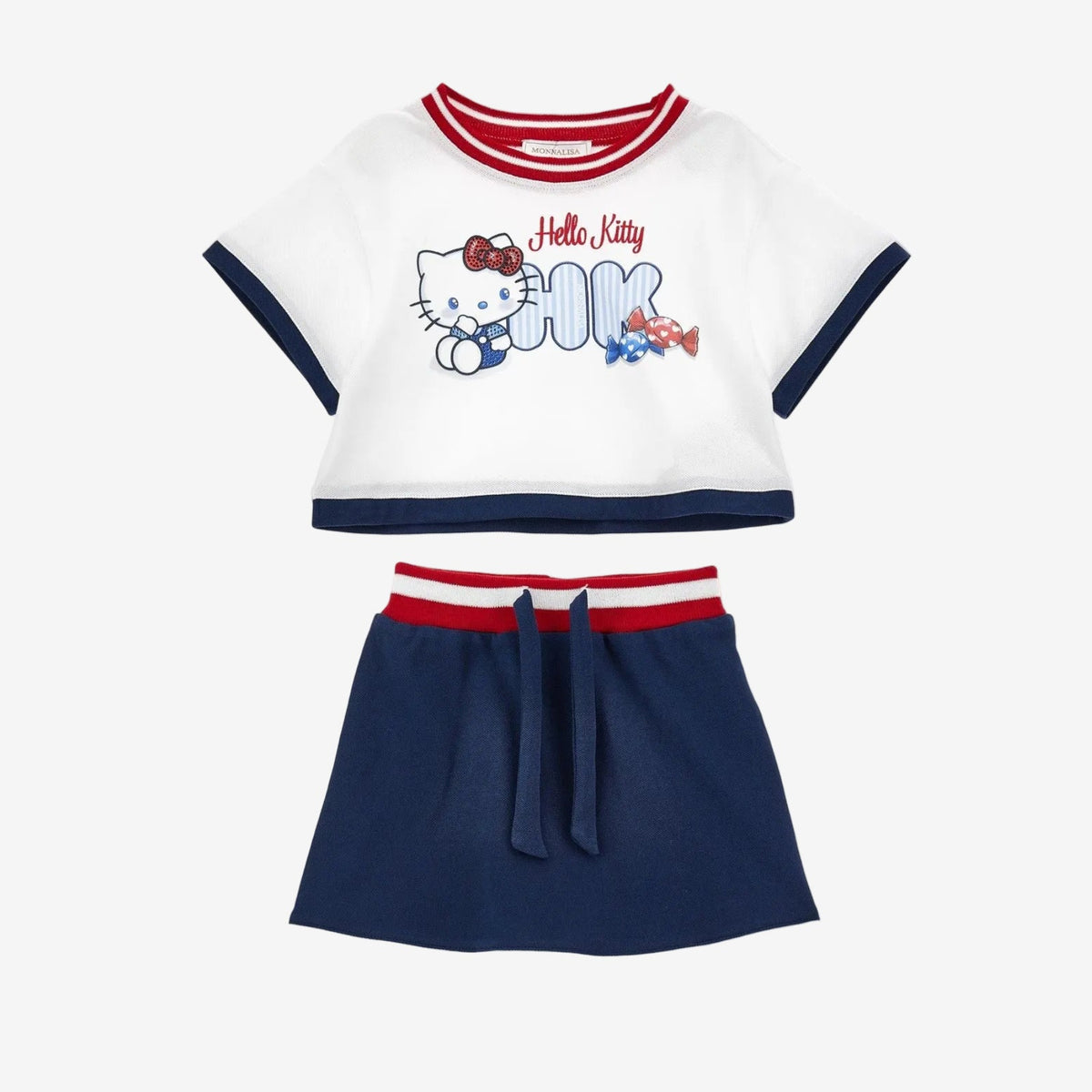 Monnalisa Girls Hello Kitty Skirt Set | Casa Childrenswear