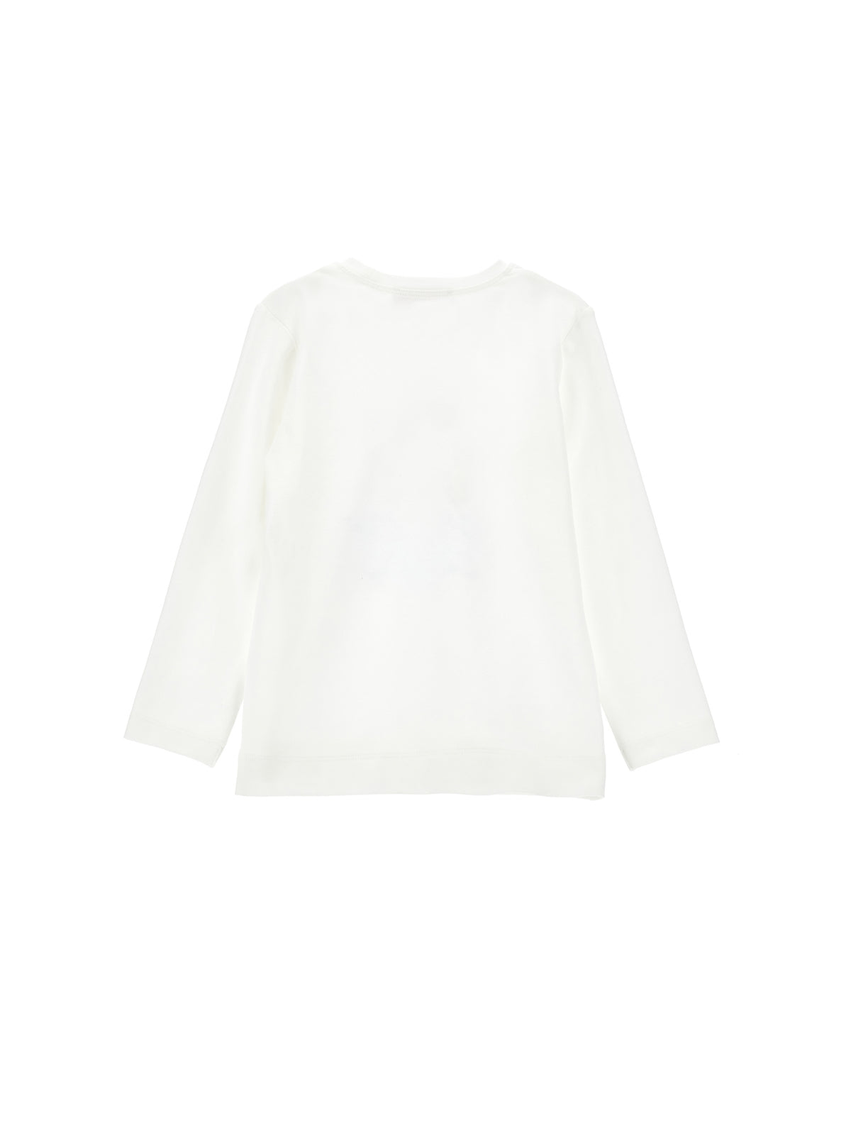 Girls White Bear Top