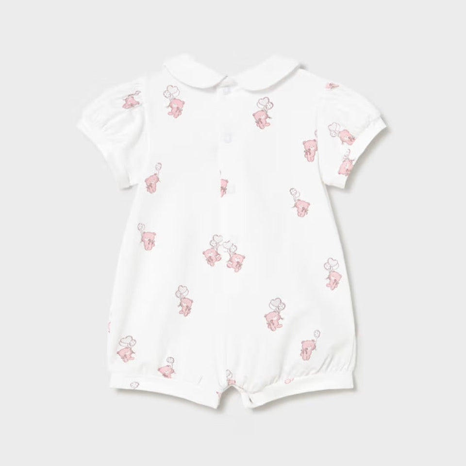 Mayoral Baby Girls Rose 2 Piece Romper Set | Casa Childrenswear