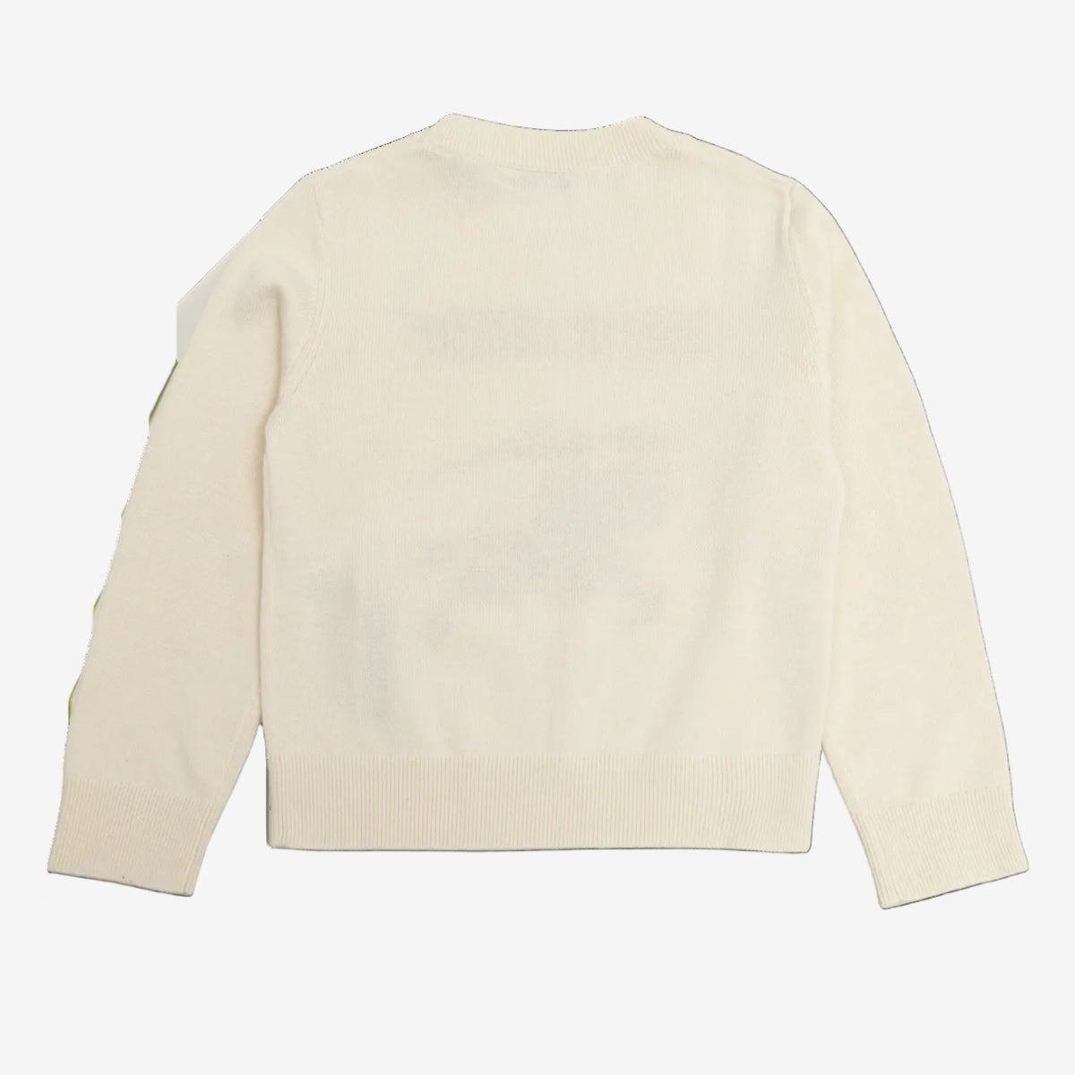 Girls Ivory Knight Print Jumper