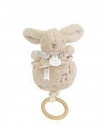Doudou et Compagnie Beige Rabbit Music Box - 20 cm | Casa Childrenswear