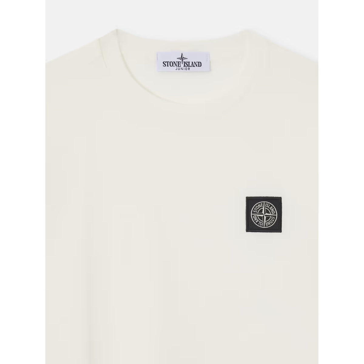 Stone Island Boys Natural Compass T-Shirt | Casa Childrenswear