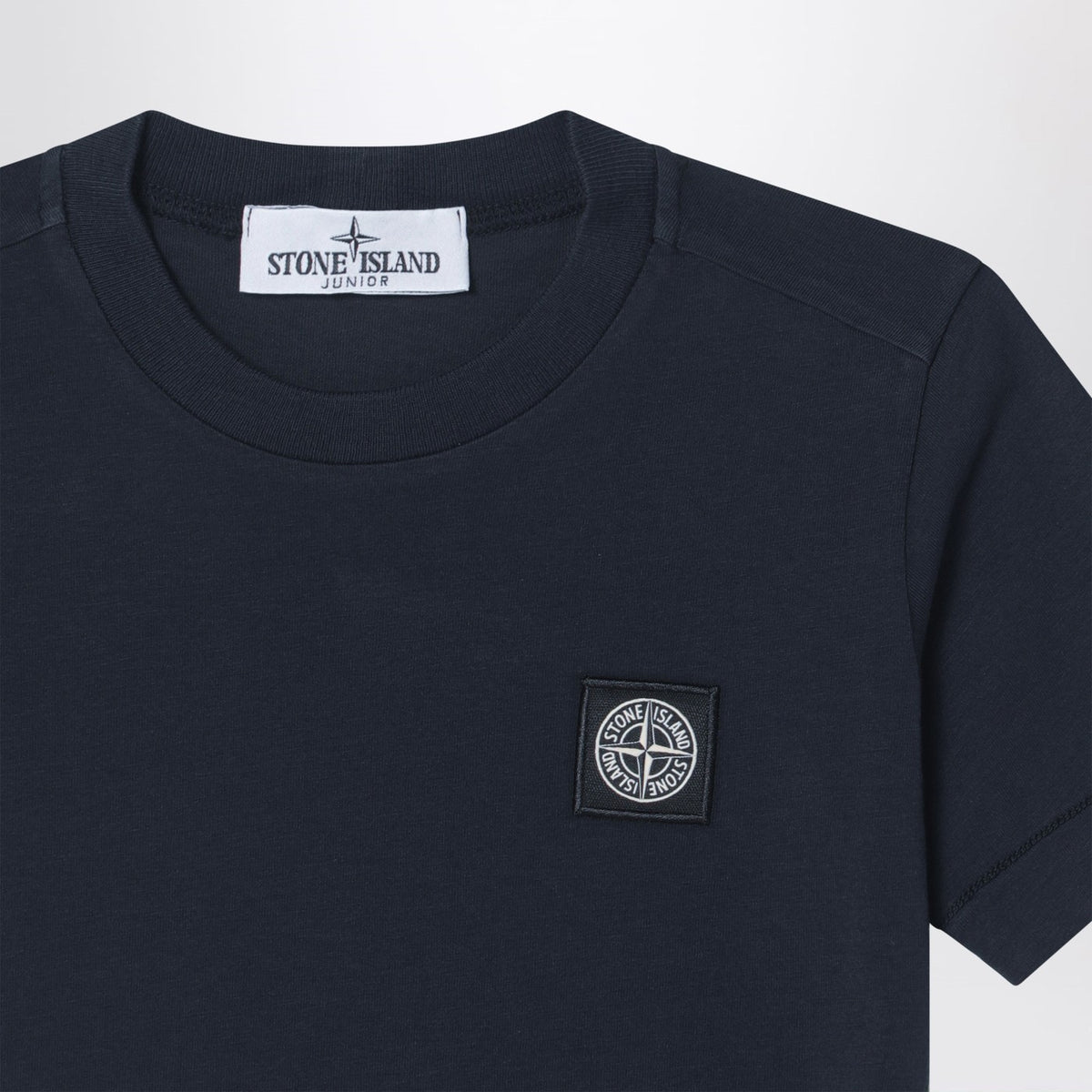 Stone Island Boys Navy Compass T-Shirt | Casa Childrenswear