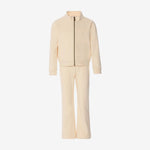 Moncler Enfant Girls Peach Tracksuit Set | Casa Childrenswear