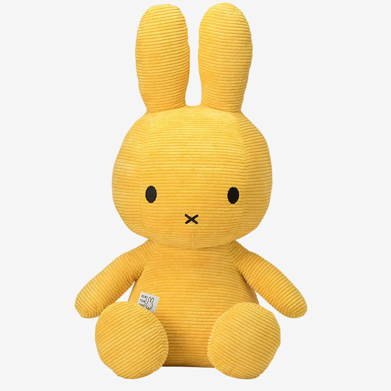 Miffy Corduroy Yellow Large - 33 cm | Casa Childrenswear