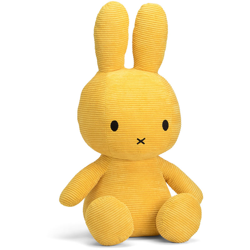 Miffy Corduroy Yellow Large - 33 cm | Casa Childrenswear