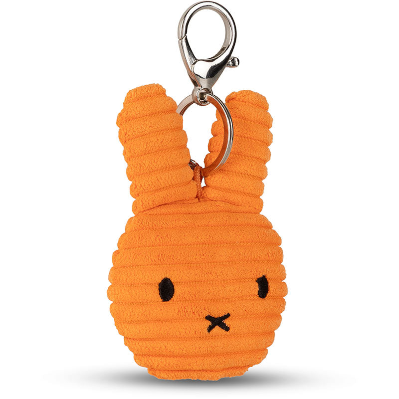 Miffy Flat ECO Corduroy Keychain Orange -10cm