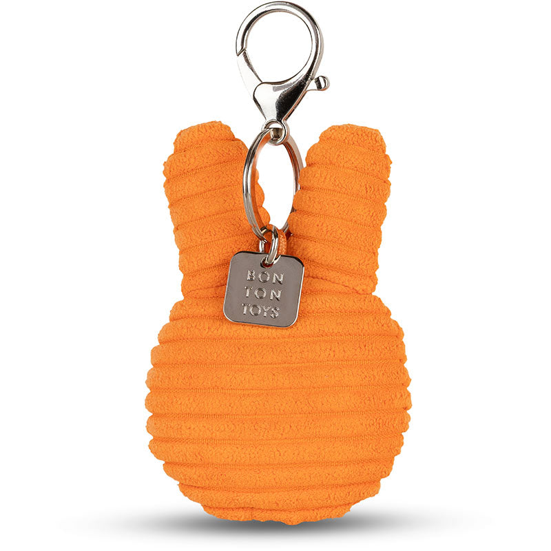 Miffy Flat ECO Corduroy Keychain Orange -10cm