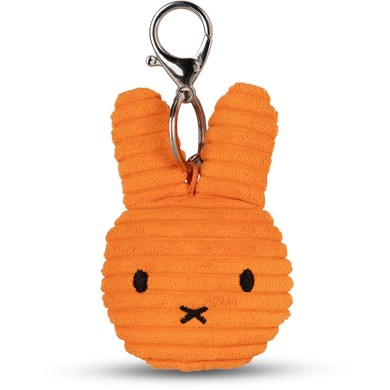 Miffy Flat ECO Corduroy Keychain Orange -10cm