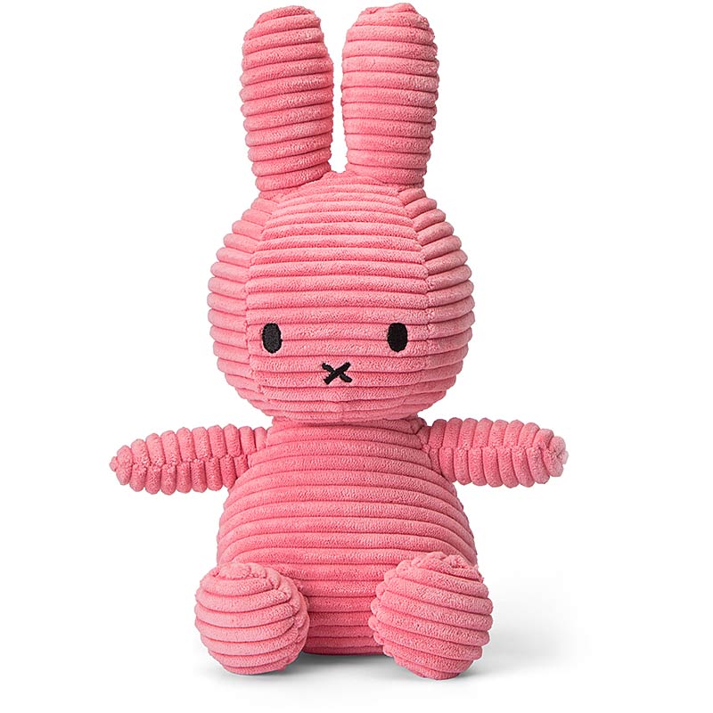 Miffy Corduroy ECO Bubblegum Pink - 23 cm