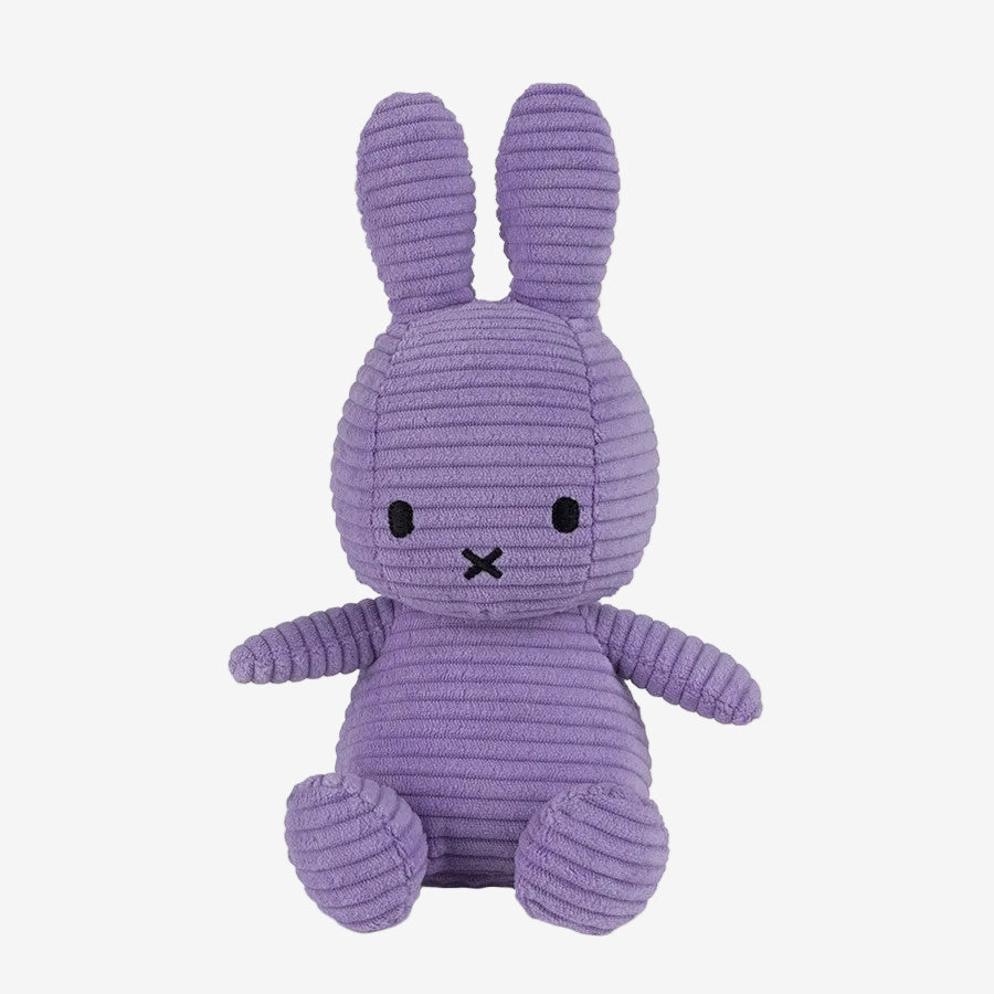 Miffy ECO Corduroy Purple - 23cm | Casa Childrenswear