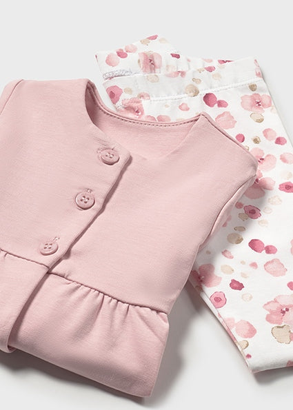 Rose Leggings & Jacket Set