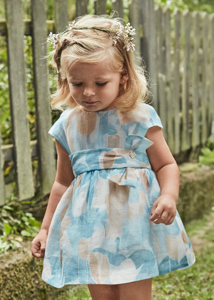 Baby Girls Sky Printed Dress