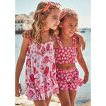 Pink Fish Pinted Dress