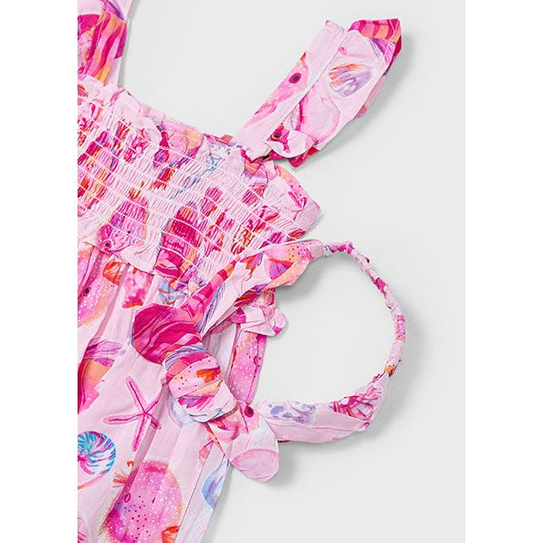 Pink Fish Pinted Dress