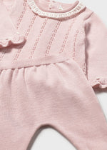 Mayoral Baby Girls Pink Knitted Leg Warmer Set | Casa Childrenswear