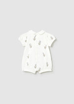 Mayoral Baby Natural 2 Piece Printed Romper Set | Casa Childrenswear