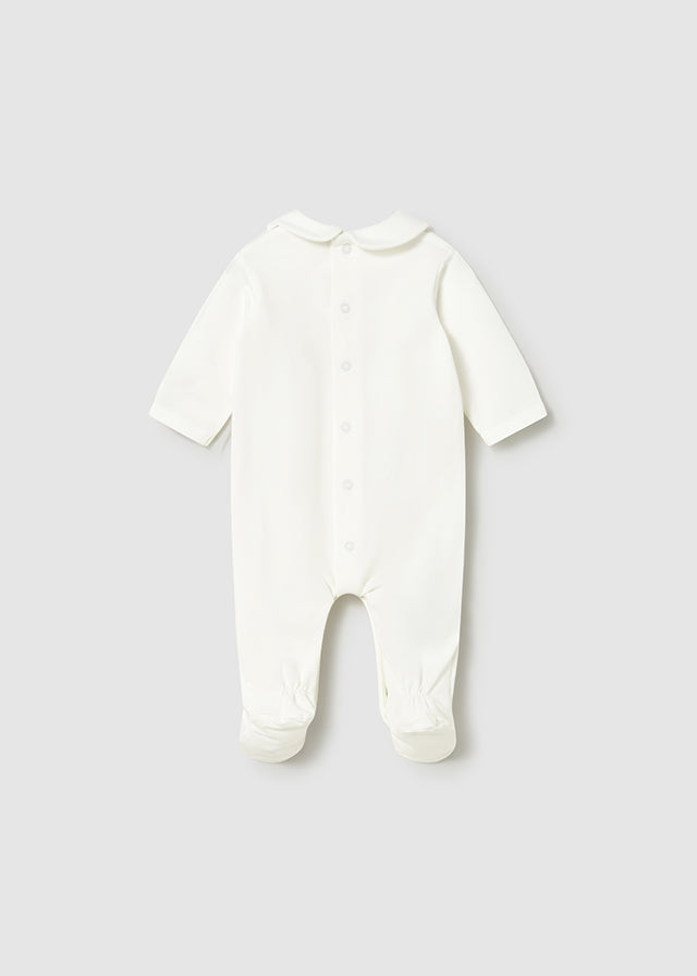 Mayoral Baby Cream Natural Romper | Casa Childrenswear