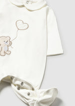 Mayoral Baby Cream Natural Romper | Casa Childrenswear