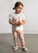 Mayoral Blossom Pink Legging Set | Casa Childrenswear