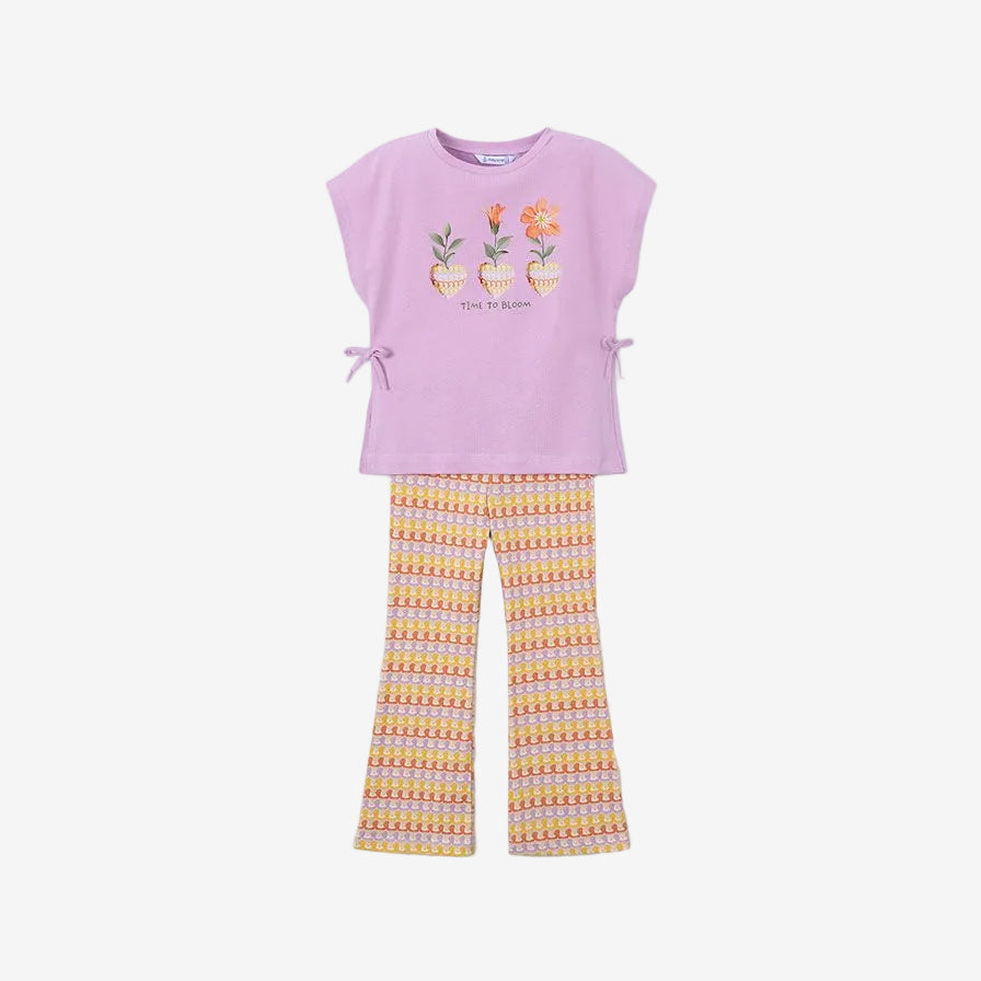 Mayoral Lilac Legging Set | Casa Childrenswear