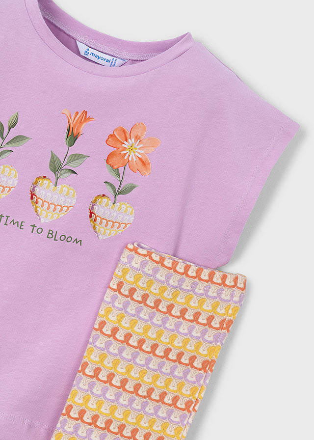 Mayoral Lilac Legging Set | Casa Childrenswear