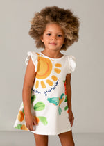 Mayoral Natural Summer Dress | Casa Childrenswear