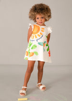 Mayoral Natural Summer Dress | Casa Childrenswear