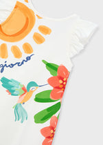 Mayoral Natural Summer Dress | Casa Childrenswear