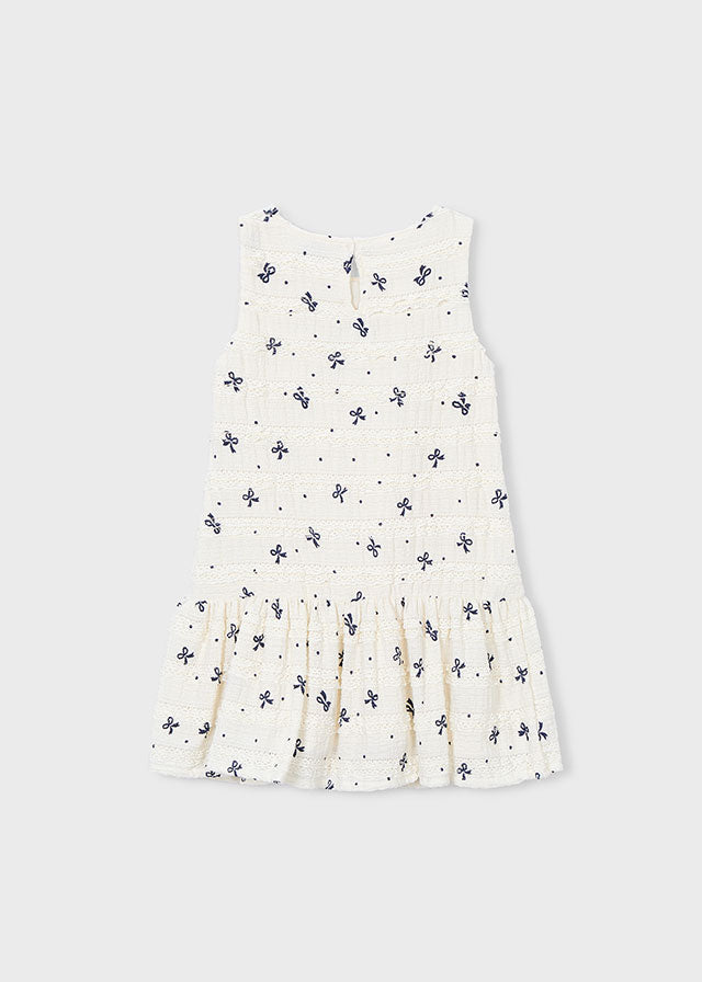 Mayoral Natural Knitted Dress | Casa Childrenswear