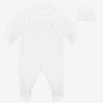 Emile et Rose Lucy Pink Bunny Babygrow | Casa Childrenswear
