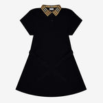 Burberry Girls Black Jersey Dress | Casa Childrenswear