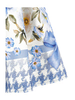 Flower Print Skirt
