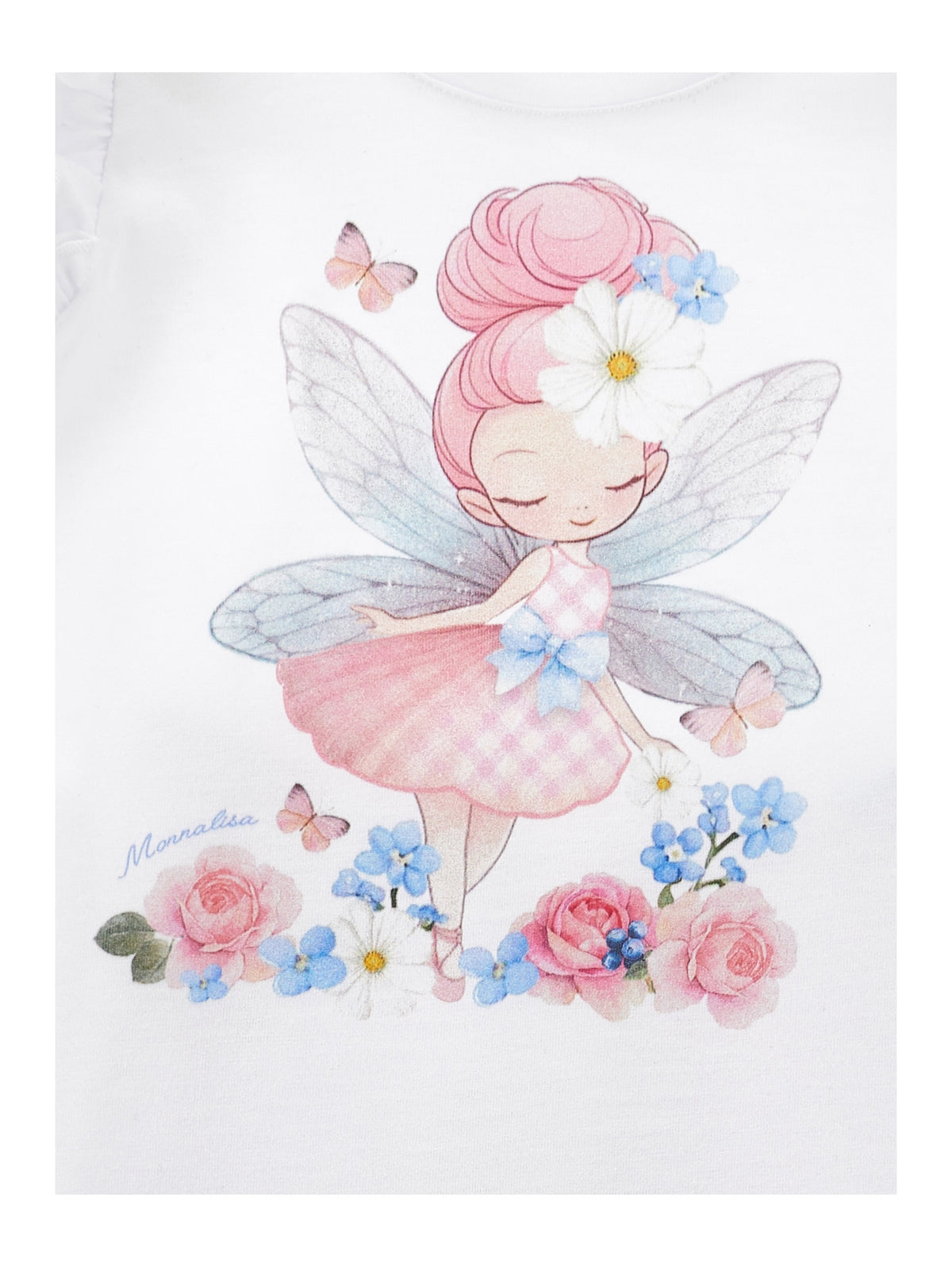Monnalisa Girls Fairy Print Legging Set | Casa Childrenswear